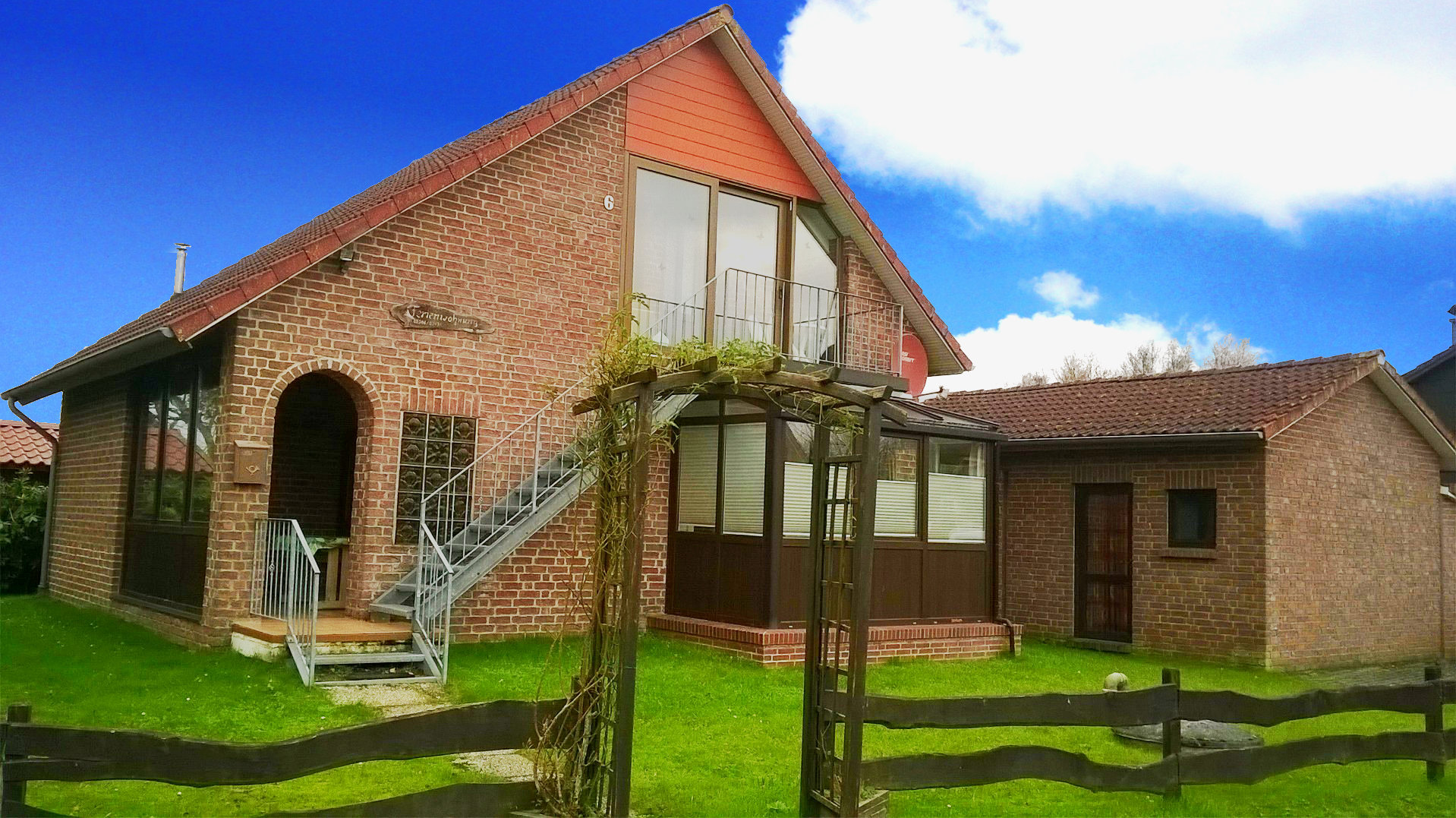 Ferienhaus Vorderansicht